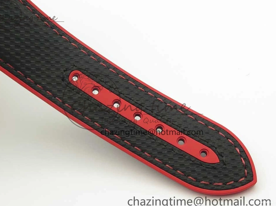 0209 Trendy Planet Ocean 45.5mm Deep Black red Real Ceramic VSF 1:1 Best Edition on Black Nylon Strap A8906 Super Clone 7986